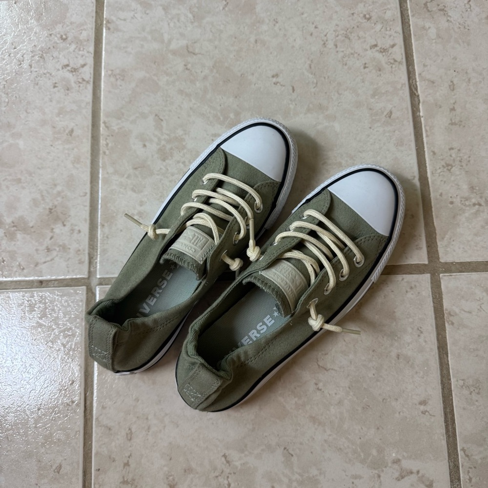 sage green converse - chuck taylor all star shoreline - Picture 2 of 6